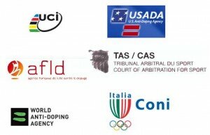 Just some of the many, many authorities who attempt to control doping within cycling.