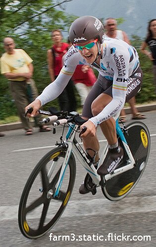 Nicolas Roche will be glad with the lack of time trial kilometres in the 2011 Tour de France
