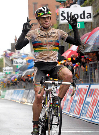 Giro Stage as World Champion